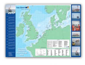 European Offshore Wind Energy Map’ met kalender gemaakt - Practica Productions